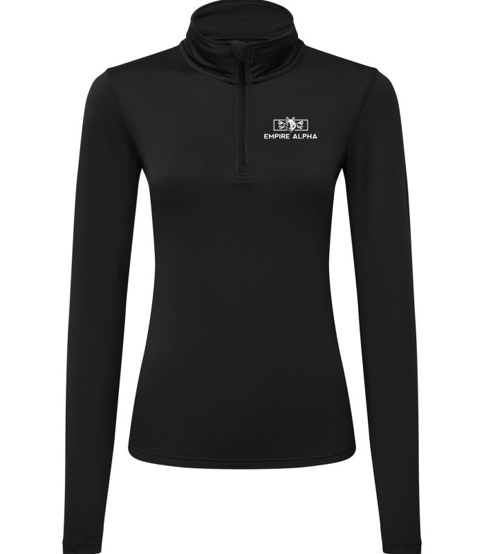 Women’s Long Sleeve Zip Top